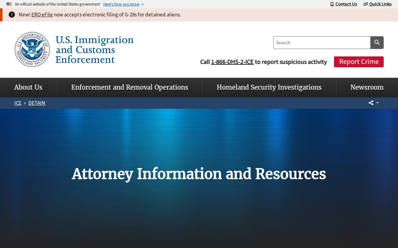 ICE detainee locator 60-day release coverage for Nemaha County transfers